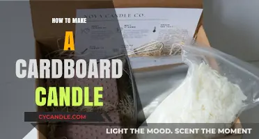 Crafting Warmth: A Simple Guide to Making Cardboard Candles