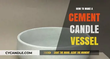 Crafting Cement Candle Vessels: A Step-by-Step DIY Guide