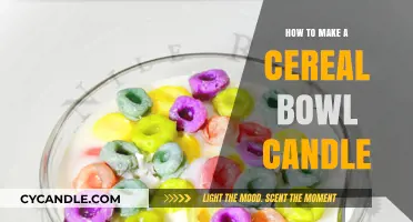 Crafting a Cereal Bowl Candle: A Creative DIY Guide