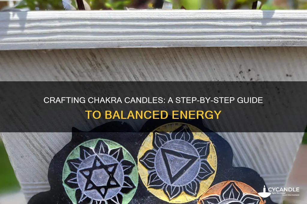 how to make a chakra candle