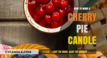Crafting a Sweet Cherry Pie Candle: Easy DIY Guide