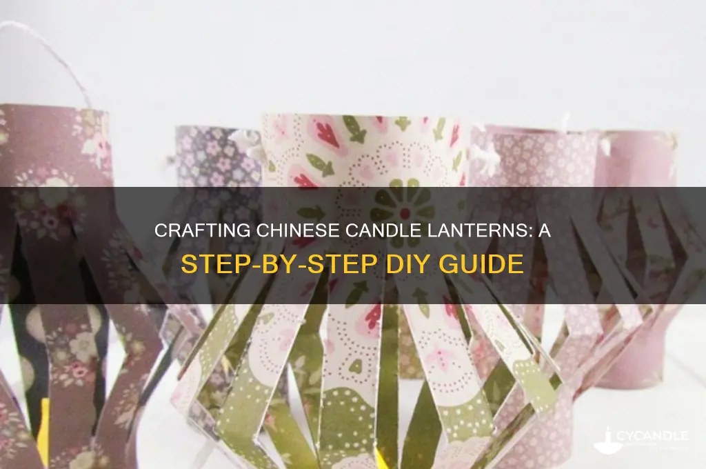 how to make a chinese candle lantern