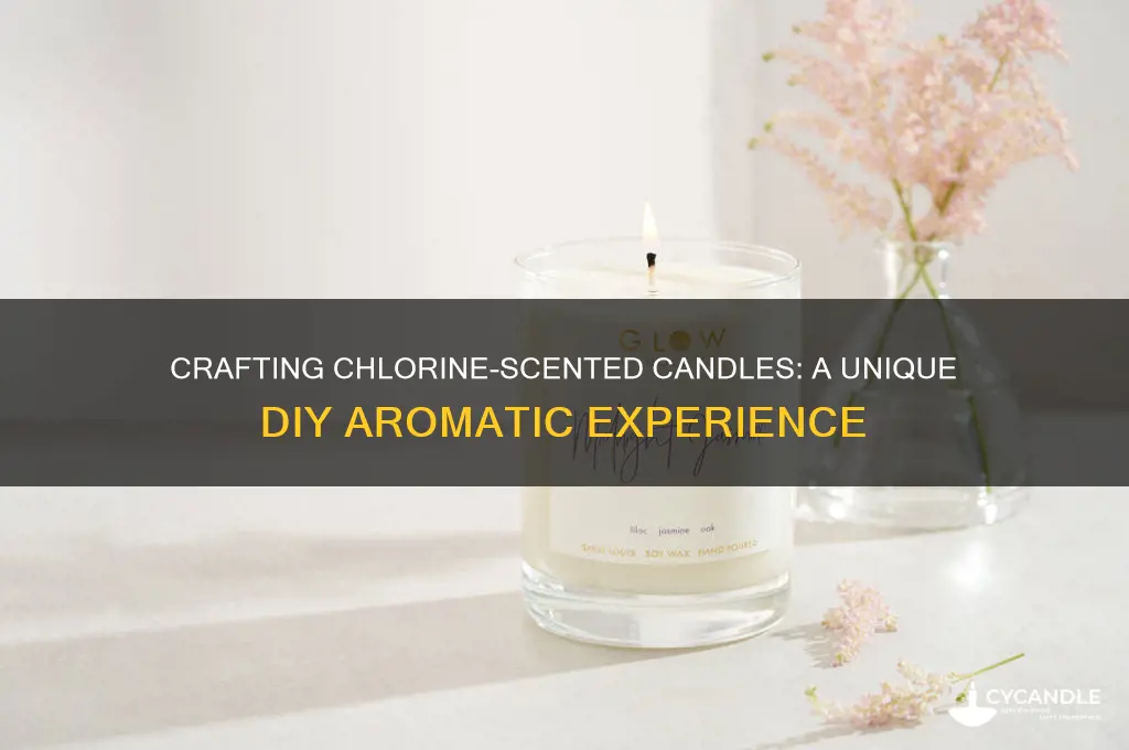 how to make a chlorine scented candle