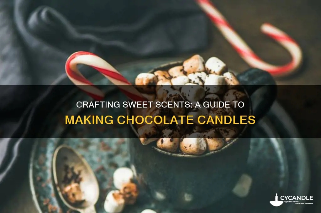how to make a chocolate candle