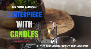 Elegant Christmas Centerpiece Ideas: Crafting Candlelit Holiday Table Decor