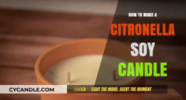 Crafting Citronella Soy Candles: A Step-by-Step DIY Guide
