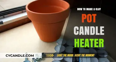 DIY Clay Pot Candle Heater: Warm Your Space Naturally