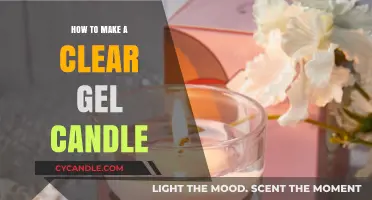 Crafting Clear Gel Candles: A Step-by-Step DIY Guide