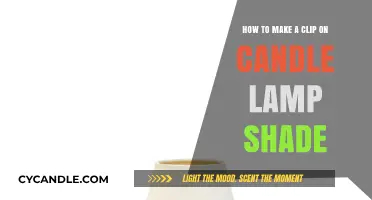 Crafting a Clip-On Candle Lamp Shade: Easy DIY Guide