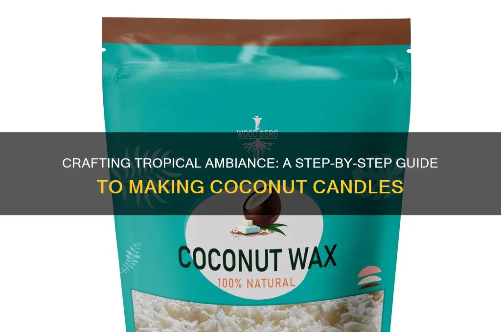 how to make a coconut candle