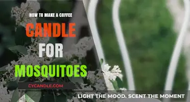 DIY Coffee Candle: Natural Mosquito Repellent with Aromatic Benefits