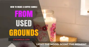 Brewing Ambiance: Crafting Coffee Candles from Used Grounds