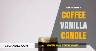 Crafting a Cozy Coffee Vanilla Candle: A Step-by-Step Guide