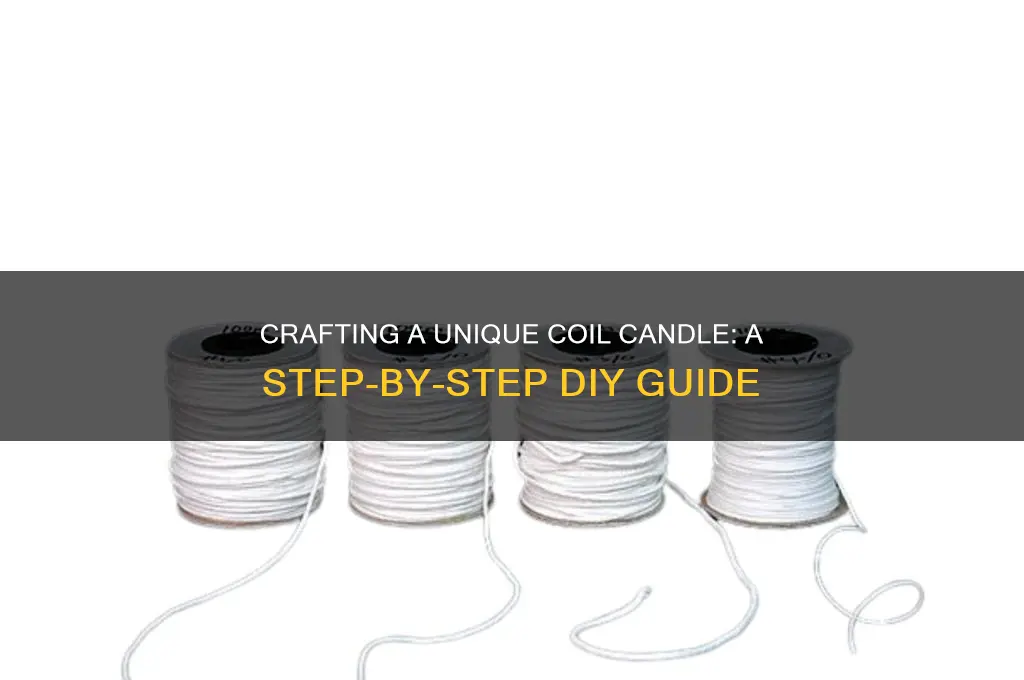 how to make a coil candle