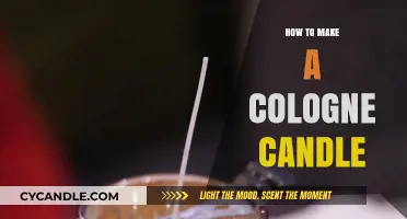 Crafting Aromatic Ambiance: A Guide to Making Cologne Candles