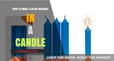 Crafting Stunning Color Gradients in Homemade Candles: A Step-by-Step Guide
