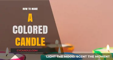 Crafting Vibrant Colored Candles: A Step-by-Step DIY Guide