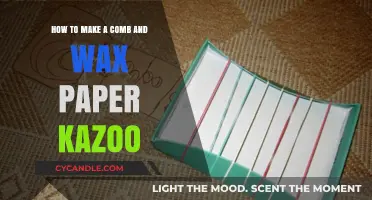 Craft Your Own Comb and Wax Paper Kazoo: Easy DIY Guide