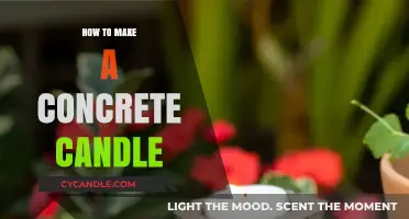 Crafting Concrete Candles: A Step-by-Step DIY Guide for Beginners
