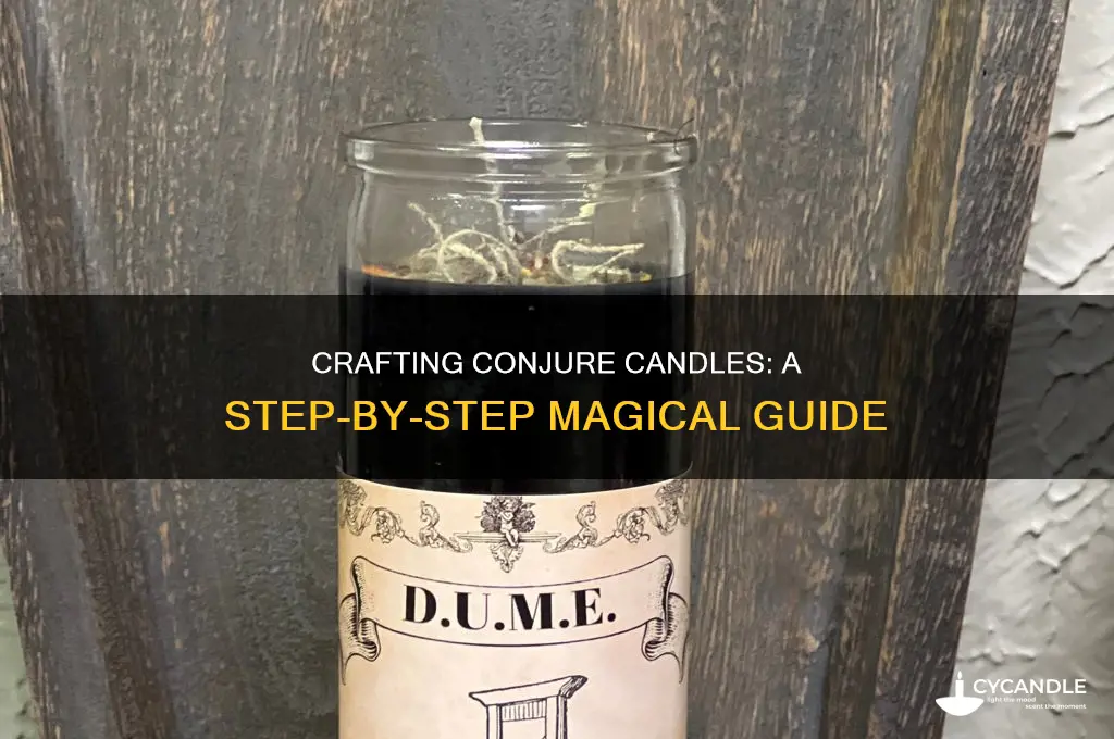 how to make a conjure candle