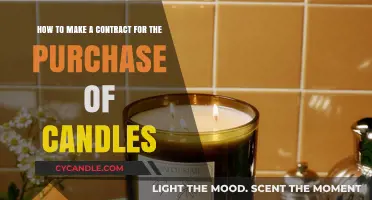 Crafting a Comprehensive Contract for Candle Purchase: A Step-by-Step Guide