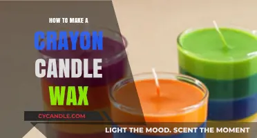 Creative DIY: Crafting Vibrant Crayon Wax Candles at Home