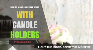 DIY Cupcake Stand with Candle Holders: Easy Craft Tutorial