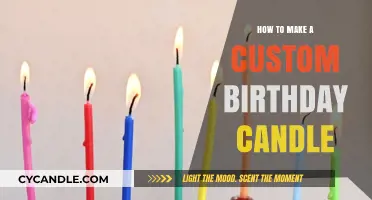 Crafting Unique Birthday Candles: A Step-by-Step DIY Guide