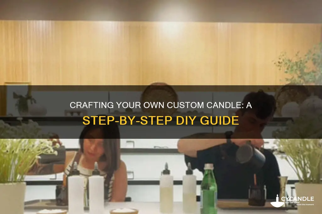 how to make a custom candle