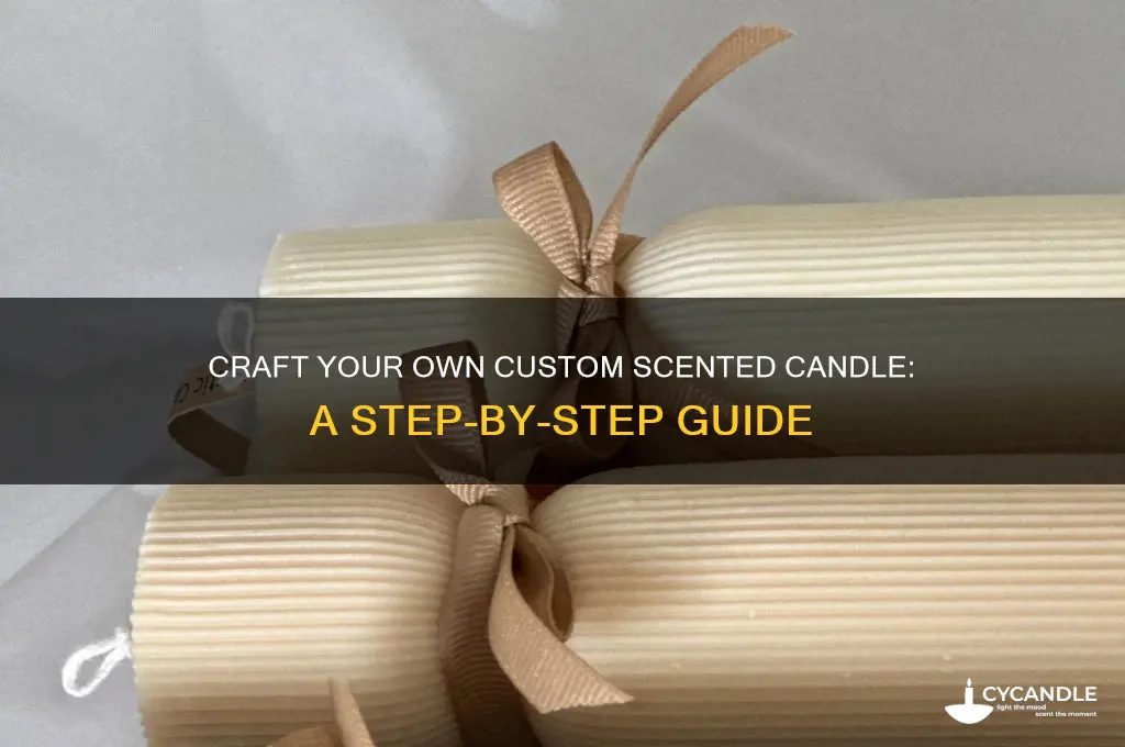 how to make a custom scent candle