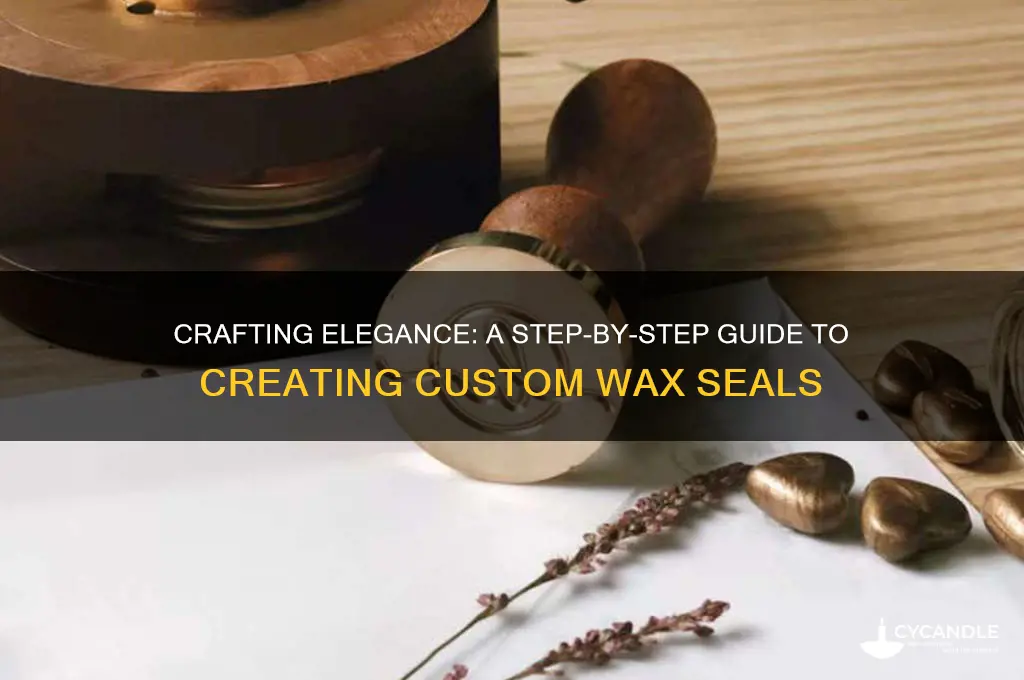 how to make a custom wax seal