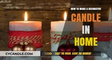 Crafting Elegance: A Step-by-Step Guide to Homemade Decorative Candles