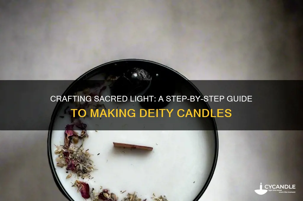 how to make a deity candle