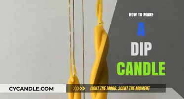 Crafting Dip Candles: A Step-by-Step DIY Guide for Beginners