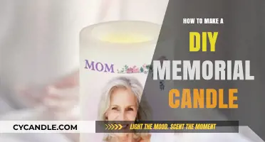 Crafting a DIY Memorial Candle: A Heartfelt Tribute Guide