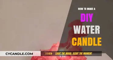 Create a Soothing DIY Water Candle at Home Easily
