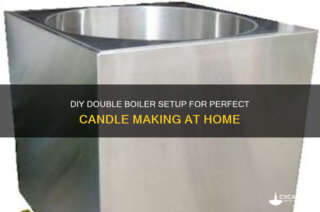how to make a double boiler for candle making
