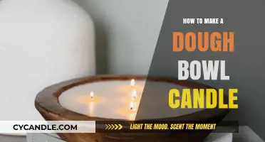 Crafting Rustic Charm: A Step-by-Step Guide to Making Dough Bowl Candles