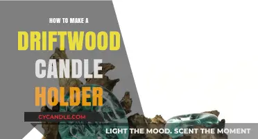 Crafting a Rustic Driftwood Candle Holder: DIY Guide