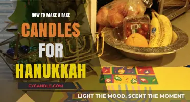 Crafting Safe, Festive Hanukkah Candles: A Creative DIY Guide