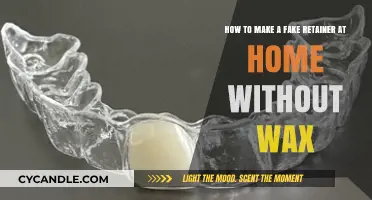 DIY Retainer Hack: Crafting a Fake Retainer at Home Without Wax