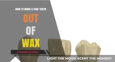 Crafting a Realistic Wax Tooth: A Step-by-Step DIY Guide