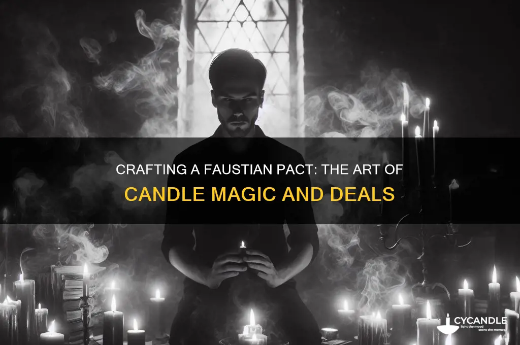 how to make a faustian contract with candles