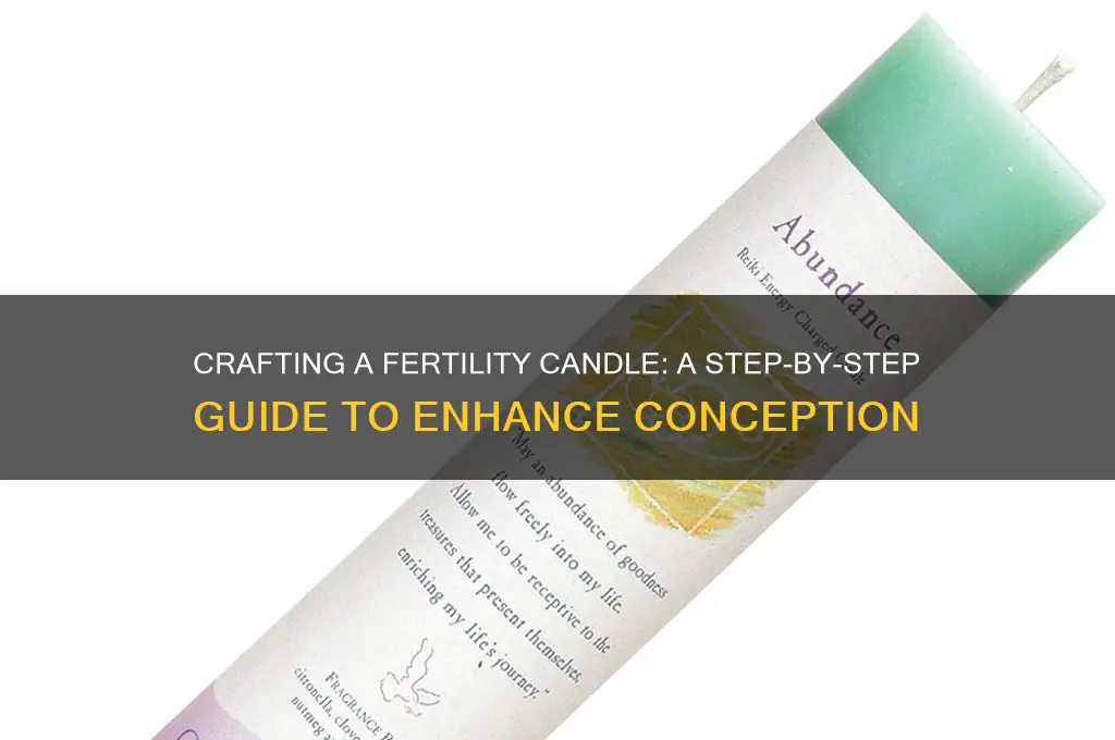 how to make a fertility candle