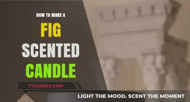 Crafting a Luxurious Fig Scented Candle: A Step-by-Step Guide