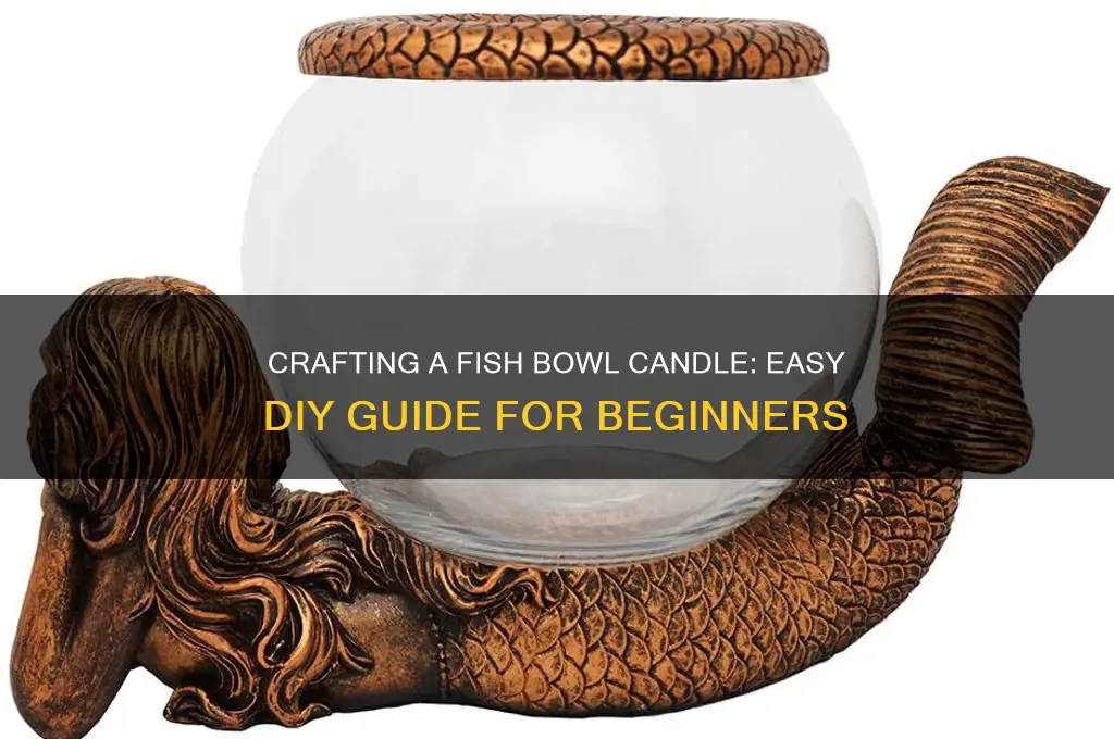 how to make a fish bowl candle