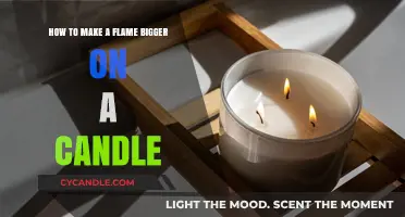 Amplify Your Candle's Glow: Simple Tricks to Enlarge the Flame