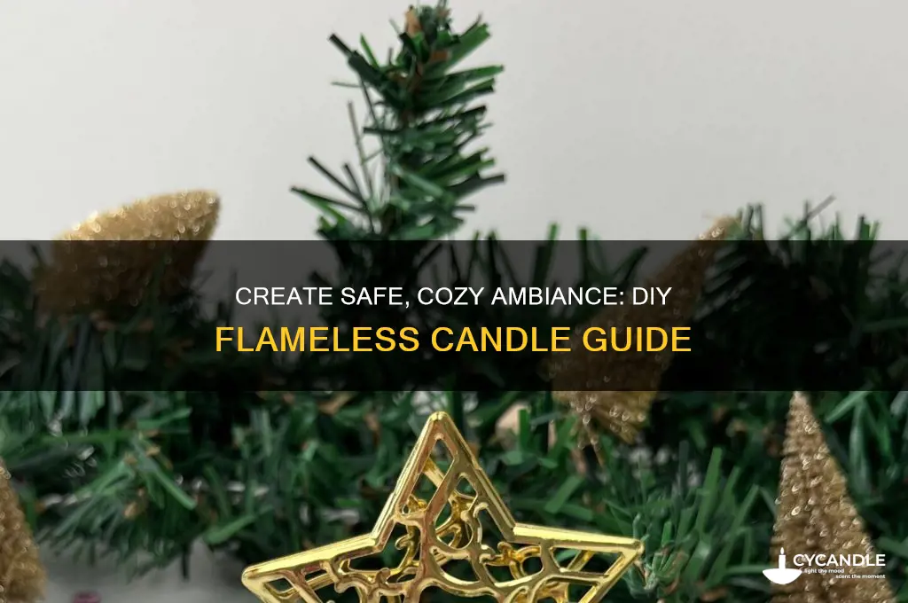 how to make a flameless candle
