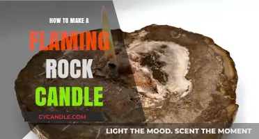 Crafting a Stunning Flaming Rock Candle: DIY Guide & Tips