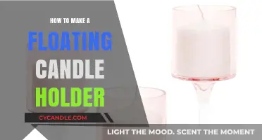 Crafting Elegance: DIY Floating Candle Holder Tutorial for Home Decor
